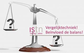 Vergelijktechniek - beïnvloed de balans