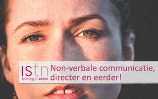 Non-verbale communicatie, directer en eerder! Lees deze verkooptip van ISTN