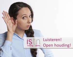 Luisteren - Open houding - `lees deze verkooptip van ISTN