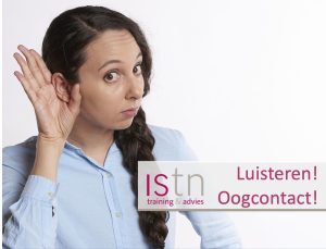 Luisteren - Oogcontact - Lees deze verkooptip van ISTN