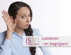 Luisteren - en begrijpen! Lees deze verkooptip van ISTN