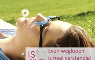 Even weglopen is heel verstandig - Lees deze verkooptip van ISTN