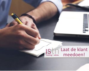 Laat die klant meedoen! Lees deze verkooptip van ISTN